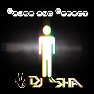 front art cover for deejay sha cause and effect