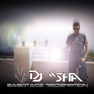 front art cover for dj sha sabotage redemption 