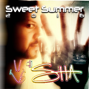 art cover for dj sha sweet summer 2016.