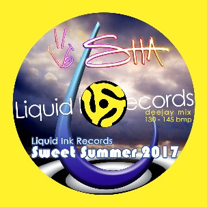 front art cover for dj sha sweet summer 2017