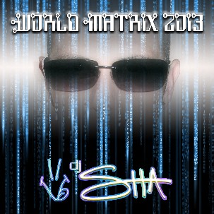 front art cover for dj sha world matrix 2013